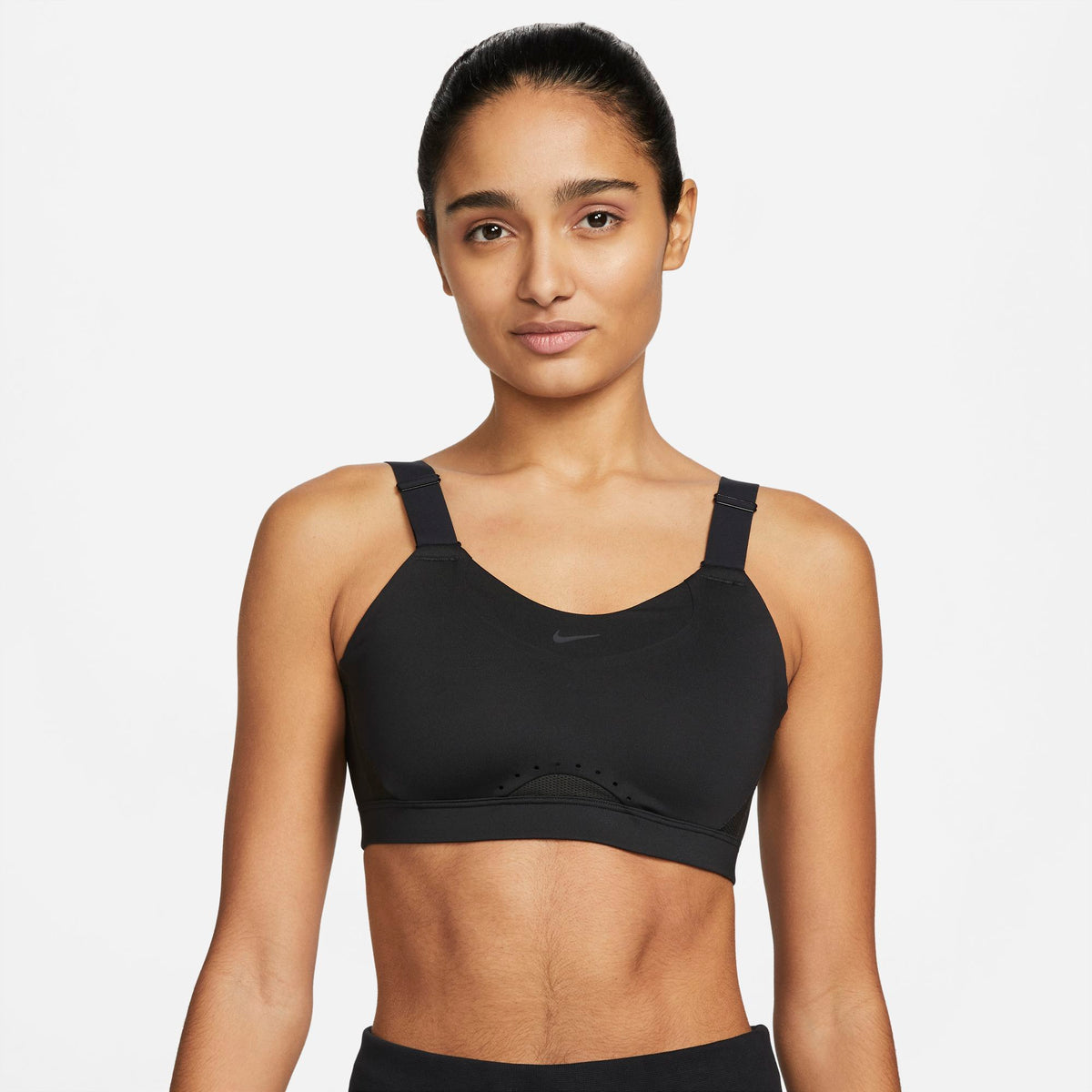  Nike Dri-Fit Pro Alpha High Support Sports Bra Black Size XS  (A-C) : Clothing, Shoes & Jewelry