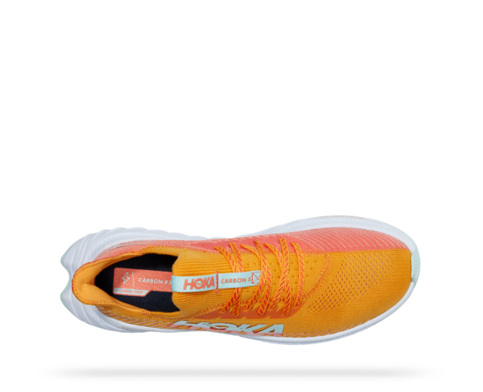 Women Hoka Carbon X Radiant Yellow/Camellia – - Main Image